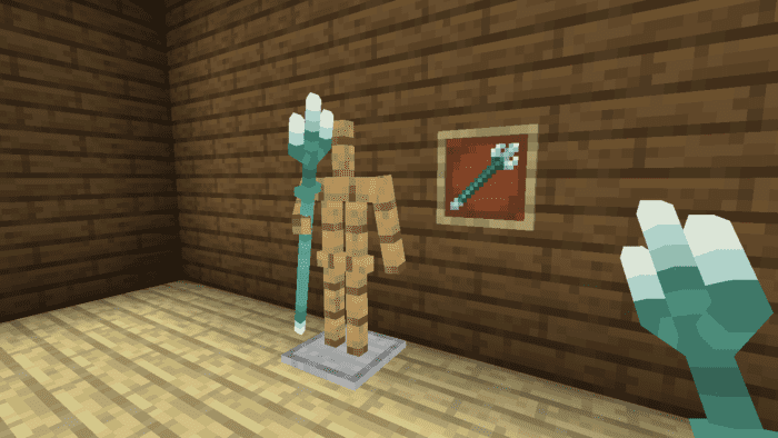 New 3D Tridents Texture Pack (1.19) – MCPE/Bedrock — screenshot 1