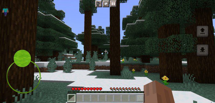 Circle Joystick Texture Pack (1.19) – MCPE/Bedrock — screenshot 2