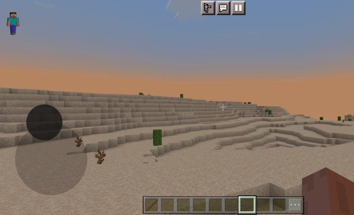 Circle Joystick Texture Pack (1.19) – MCPE/Bedrock — screenshot 5