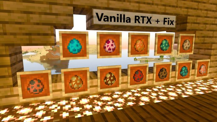 RTX Bug Fix Texture Pack (1.19) – MCPE/Bedrock — screenshot 4