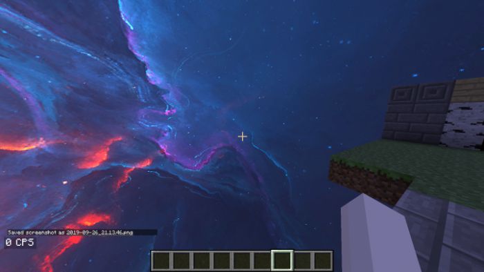 Fire Night Texture Pack (1.19) – MCPE/Bedrock Custom Sky — screenshot 3