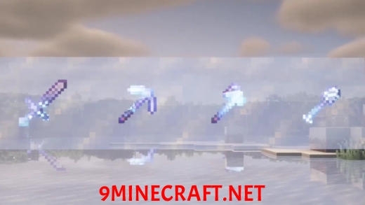 Frosty Enchantment Glint Texture Pack (1.26+) – MCPE/Bedrock — screenshot 2