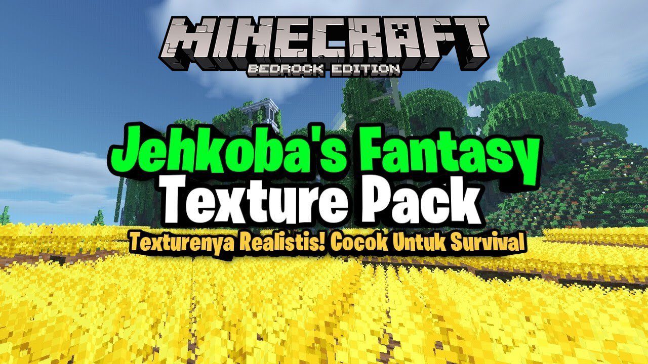 Jehkoba's Fantasy Texture Pack (1.19) – MCPE/Bedrock
