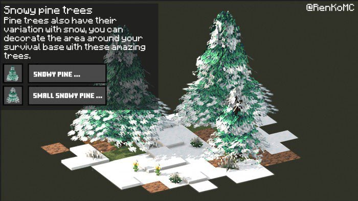 Winter Times Texture Pack (1.19) – MCPE/Bedrock — screenshot 5