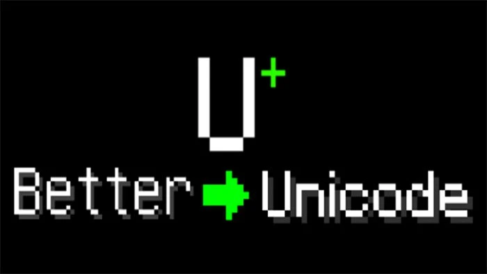 Better Unicode Font Pack (1.19) – MCPE/Bedrock
