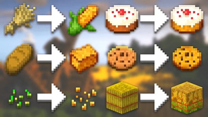 Crops Overhaul Texture Pack (1.19) – MCPE/Bedrock — screenshot 2