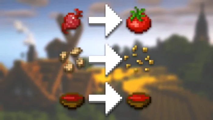 Crops Overhaul Texture Pack (1.19) – MCPE/Bedrock — screenshot 5