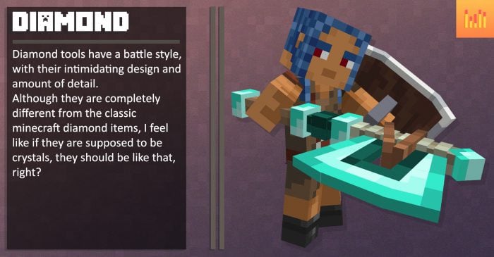 Items Reimagined Texture Pack (1.19) – MCPE/Bedrock — screenshot 7