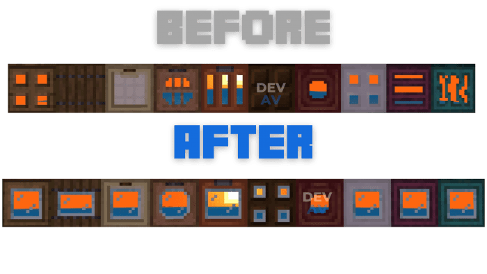 Glass Trapdoors Texture Pack (1.19) – MCPE/Bedrock — screenshot 1
