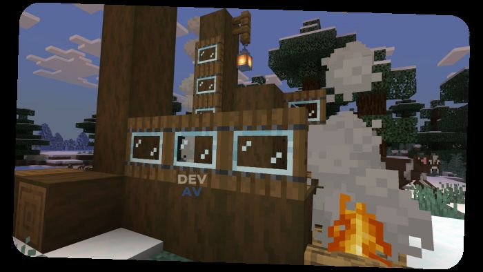 Glass Trapdoors Texture Pack (1.19) – MCPE/Bedrock — screenshot 2