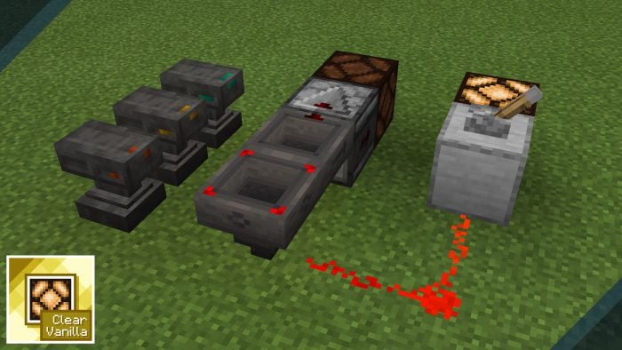 Clear Vanilla Resource Pack (1.19, 1.18) – Best Redstone Texture Pack — screenshot 2