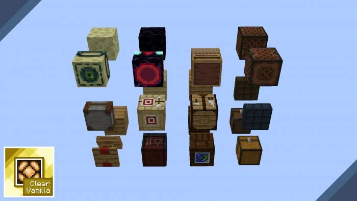 Clear Vanilla Resource Pack (1.19, 1.18) – Best Redstone Texture Pack — screenshot 7