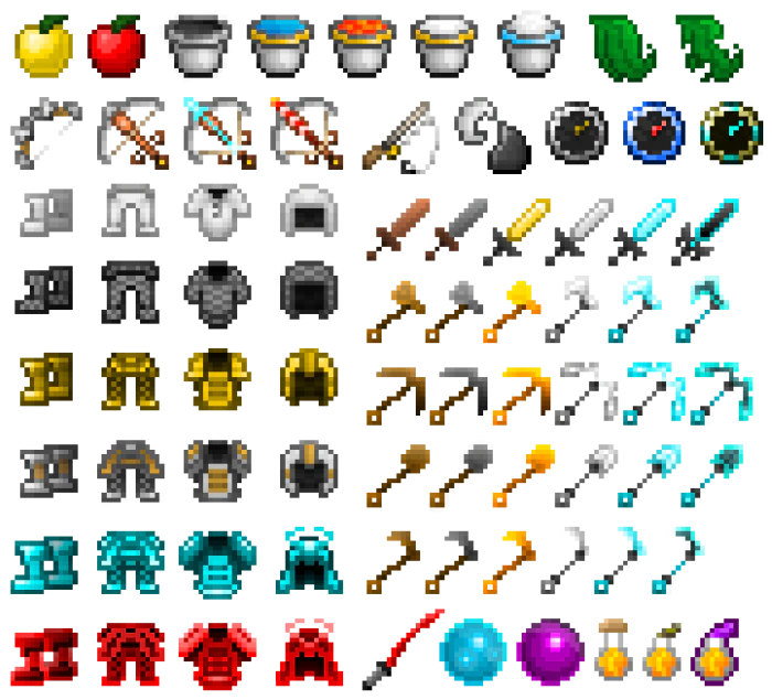 Fantasy Fight Pack Fusioned (1.19) – MCPE/Bedrock Texture Pack — screenshot 1