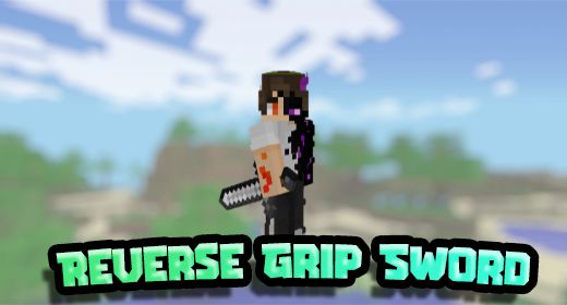 Reverse Grip Sword Texture Pack (1.19) – MCPE/Bedrock