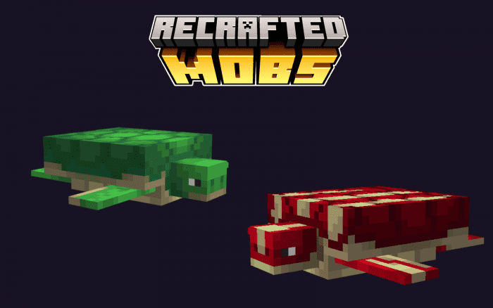ReCrafted Mobs Texture Pack (1.19) – MCPE/Bedrock — screenshot 5