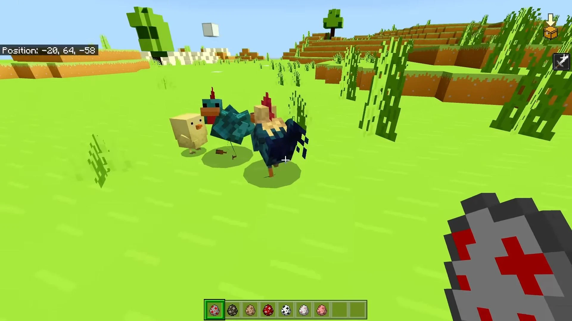 Default Touch Up Texture Pack (1.26+, 1.21) – MCPE/Bedrock — screenshot 1