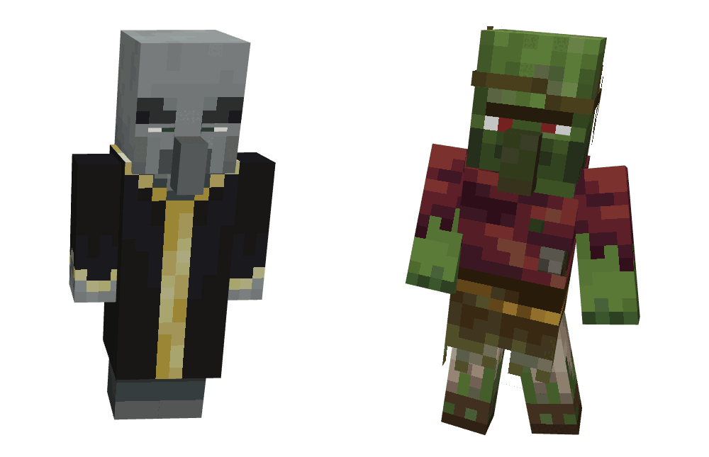Coptaine's Better Mobs Animation (26.x, 1.19) – MCPE/Bedrock Pack — screenshot 1