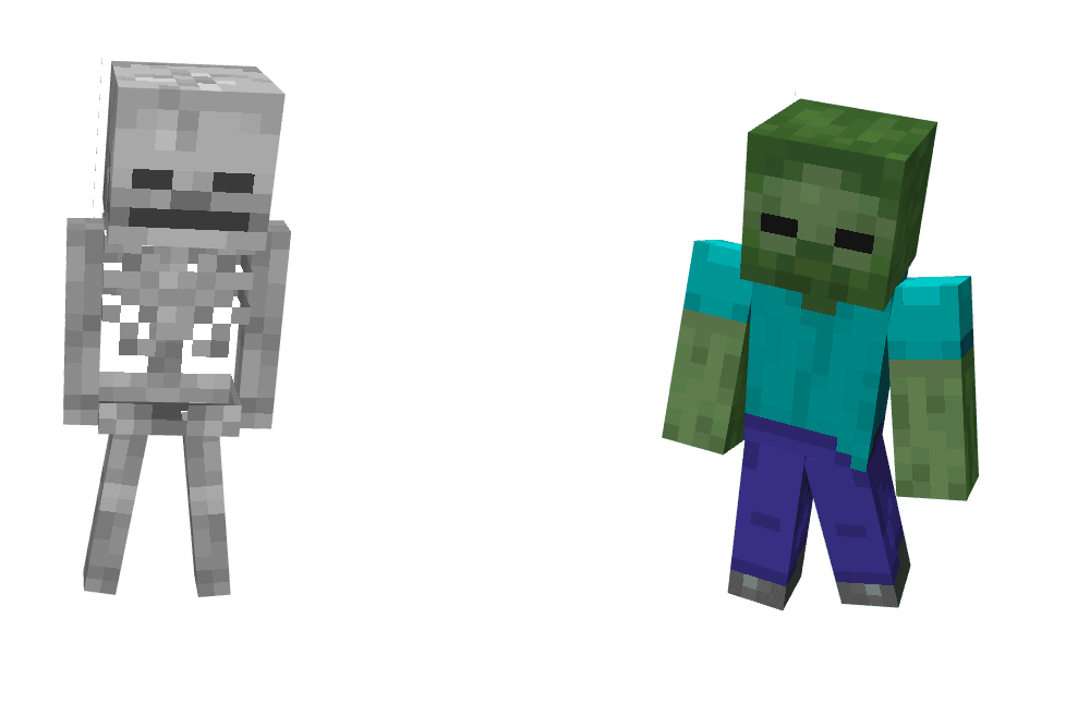 Coptaine's Better Mobs Animation (26.x, 1.19) – MCPE/Bedrock Pack — screenshot 2