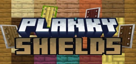Planky Shields Texture Pack (1.19) – MCPE/Bedrock