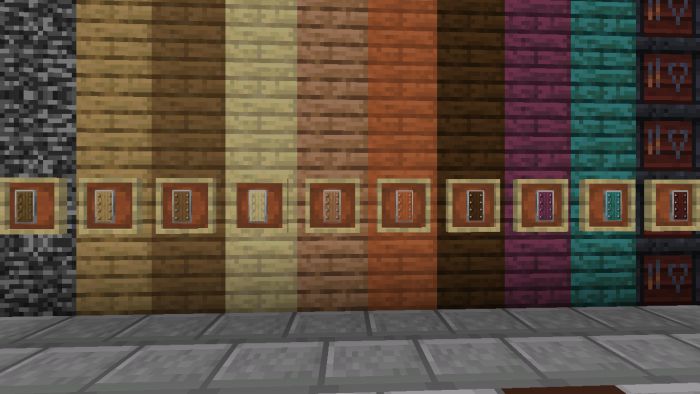 Planky Shields Texture Pack (1.19) – MCPE/Bedrock — screenshot 1