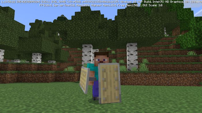 Planky Shields Texture Pack (1.19) – MCPE/Bedrock — screenshot 5