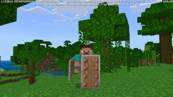 Planky Shields Texture Pack (1.19) – MCPE/Bedrock — screenshot 6
