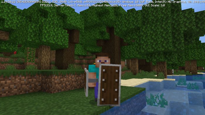 Planky Shields Texture Pack (1.19) – MCPE/Bedrock — screenshot 7