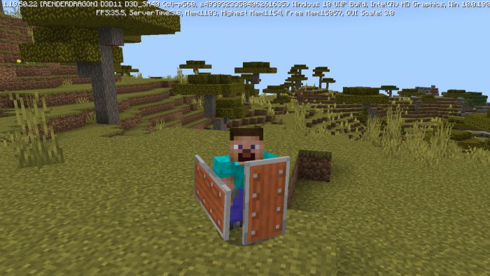 Planky Shields Texture Pack (1.19) – MCPE/Bedrock — screenshot 8