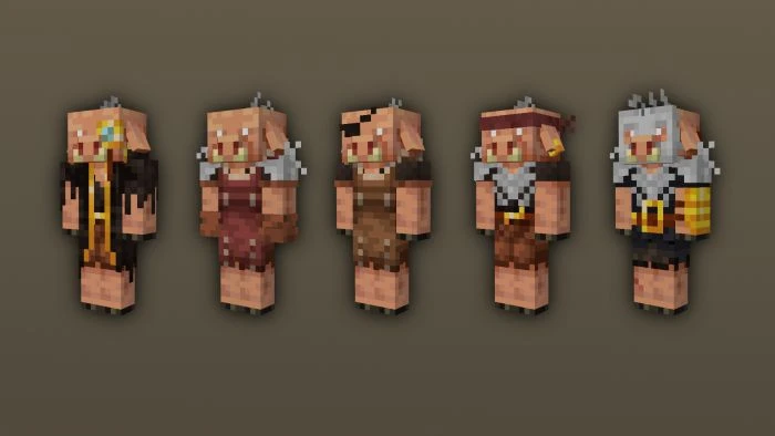 Porkier Piglins Texture Pack (1.19) – MCPE/Bedrock — screenshot 6