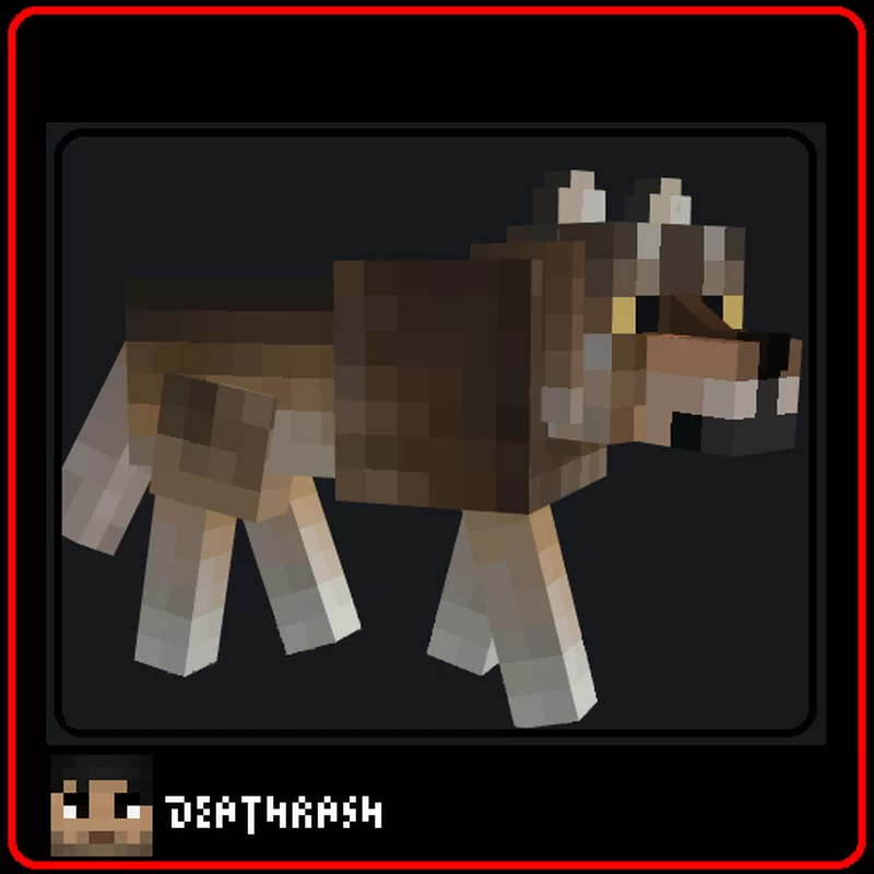 Another Better Wolves Texture Pack (1.19) – MCPE/Bedrock — screenshot 2