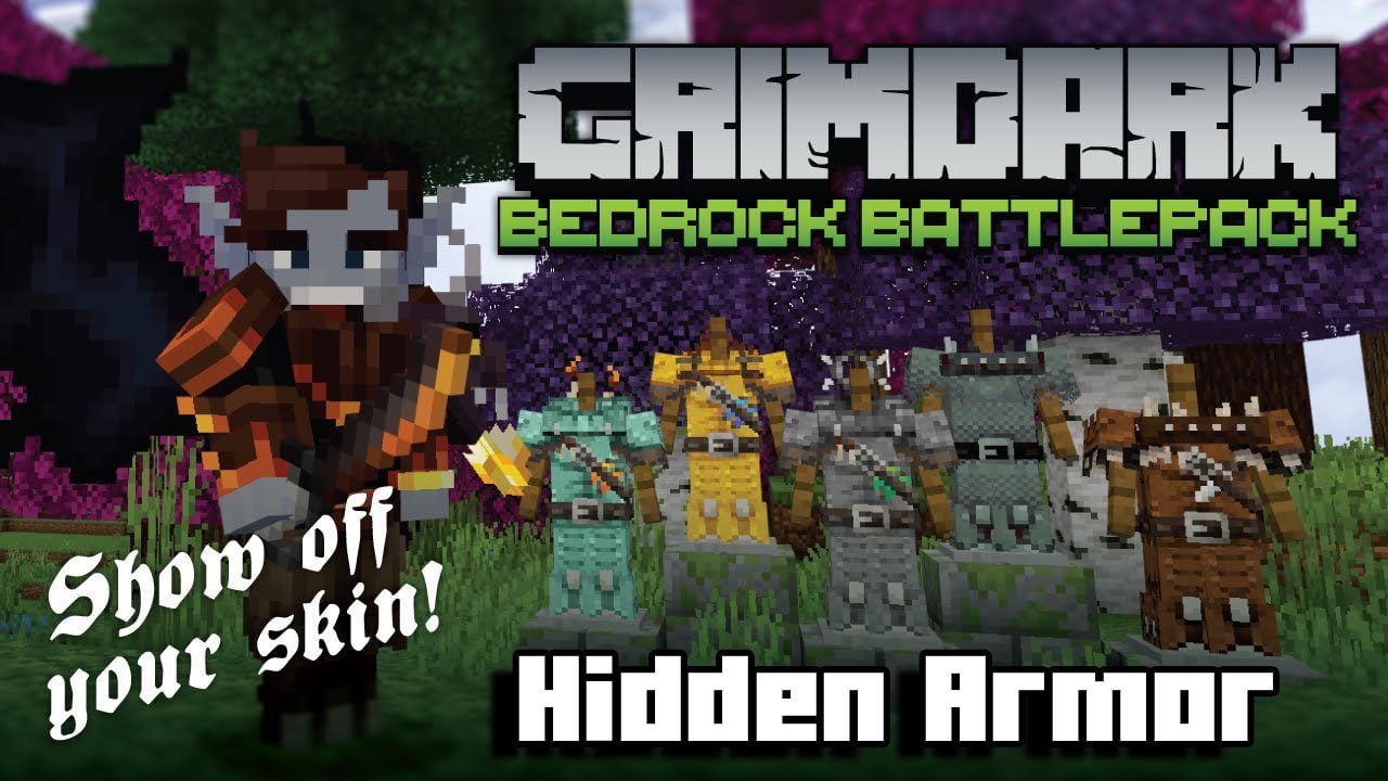 Kals Hidden Armor Resource Pack (1.19) – MCPE/Bedrock