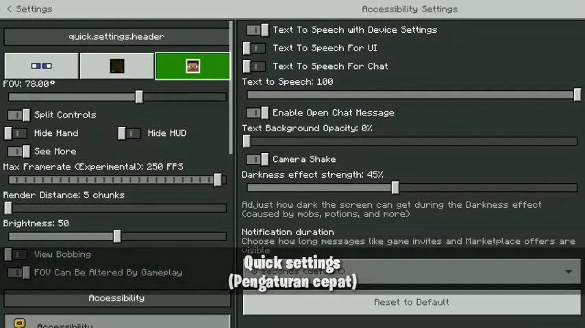 OptiFine Ice Client V3 (1.19) – Increase FPS, Capes, Quick Craft — screenshot 2