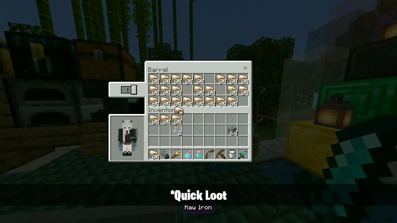 Raven Tweaks Client V2 (1.19) – Fps Boost, Quick Loot, And More! — screenshot 2