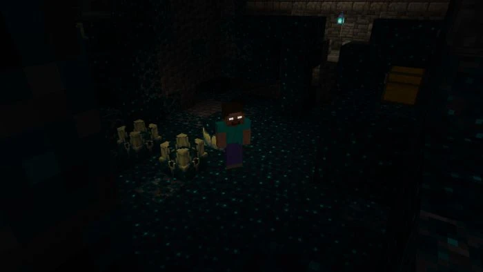 Herobrine Reborn 2 Texture Pack (1.19) – MCPE/Bedrock — screenshot 1
