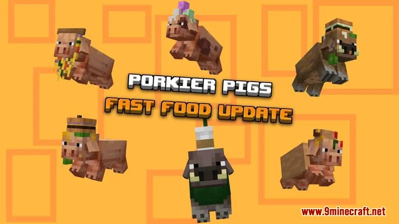 Porkier Pigs Pack (1.19) for Minecraft PE/Bedrock — screenshot 3