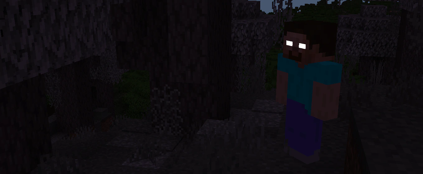 Herobrine Is Here? Texture Pack (26.x, 1.21) – MCPE/Bedrock — screenshot 2