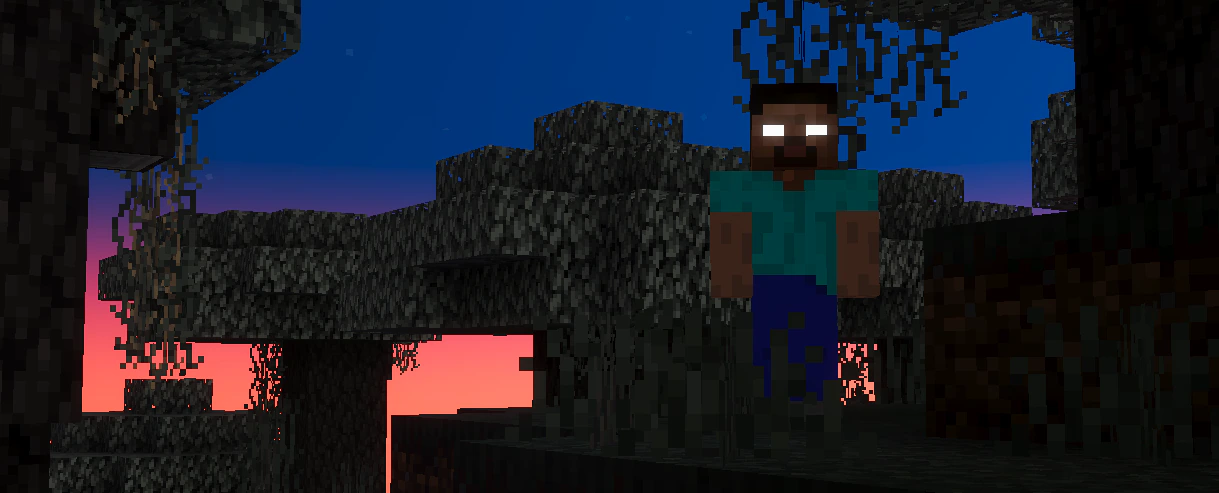 Herobrine Is Here? Texture Pack (26.x, 1.21) – MCPE/Bedrock — screenshot 3
