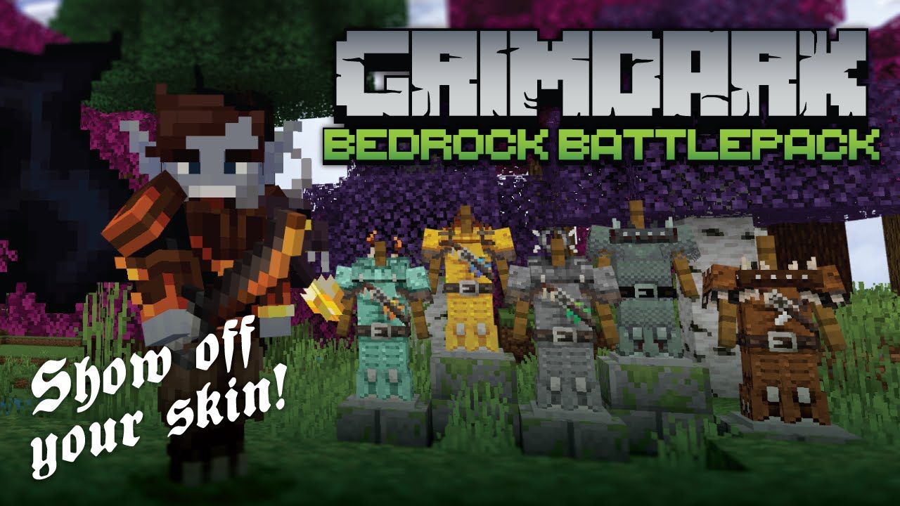 Grimdark Battlepack Texture Pack (1.19, 1.18) – MCPE/Bedrock