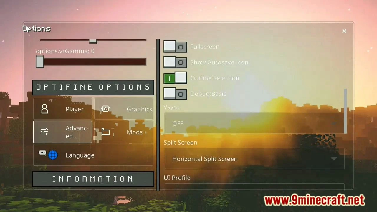 OptiFine BE V14.7 (1.19, 1.18) – Max Optimization, Low Texture, Quick Loot — screenshot 4