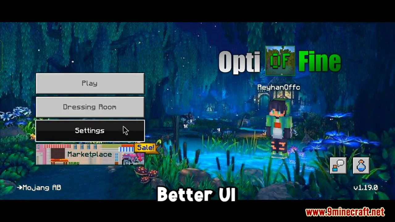 Optifine LOS (1.19, 1.18) – No Lag, Outline Ores, Low Texture, FPS Boost — screenshot 2