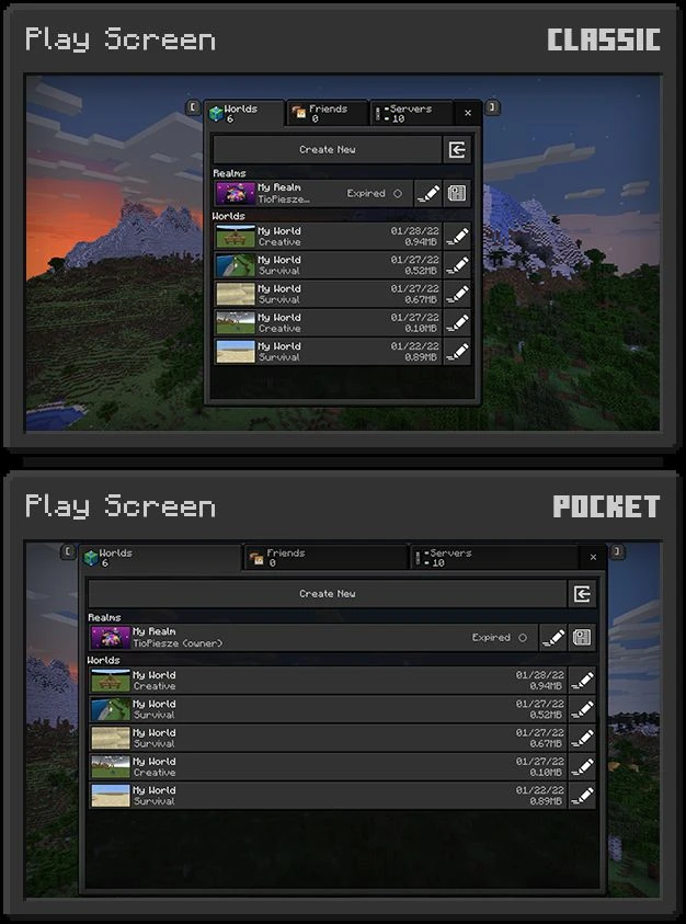 Dark Mode (1.19, 1.18) – Texture Pack for MCPE — screenshot 5