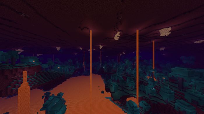 Enhanced Fog With Care (26.x, 1.19) – Texture Pack for MCPE — screenshot 1