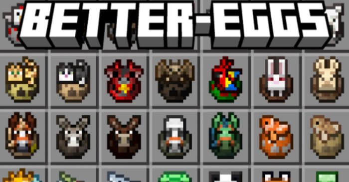 Better Eggs Texture Pack (1.21, 1.20) – MCPE/Bedrock