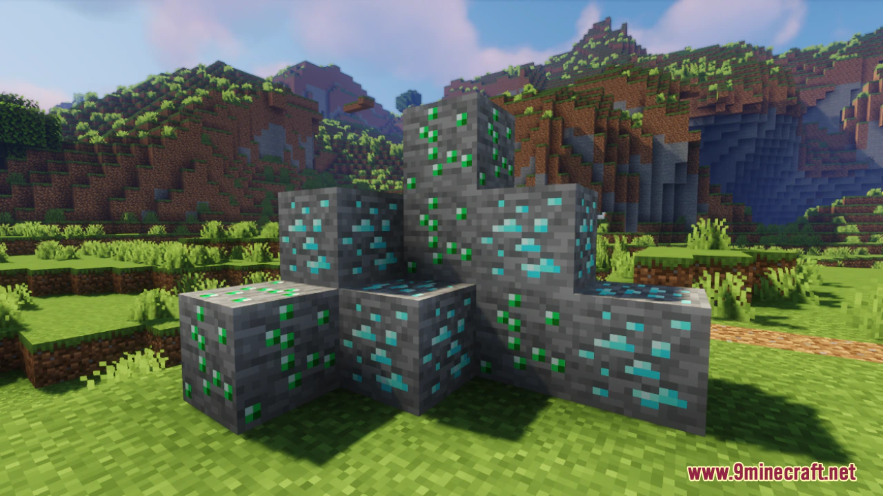 Old Ores Texture Pack (1.21, 1.20) – MCPE/Bedrock — screenshot 3