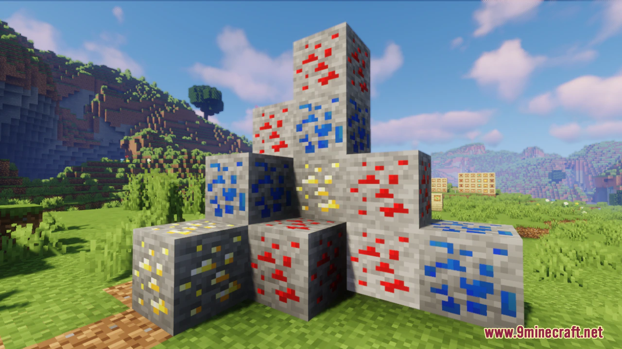 Old Ores Texture Pack (1.21, 1.20) – MCPE/Bedrock — screenshot 4