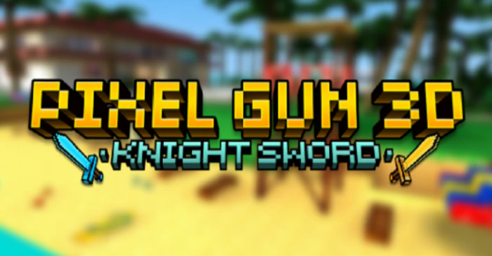 Pixel Gun 3D: Knight Sword Texture Pack (1.21, 1.20) – MCPE/Bedrock