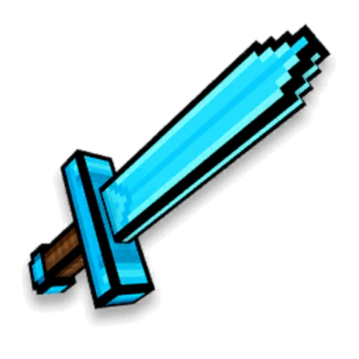 Pixel Gun 3D: Knight Sword Texture Pack (1.21, 1.20) – MCPE/Bedrock — screenshot 1