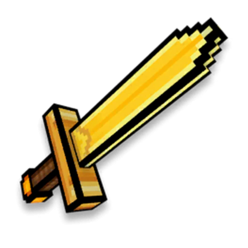 Pixel Gun 3D: Knight Sword Texture Pack (1.21, 1.20) – MCPE/Bedrock — screenshot 2