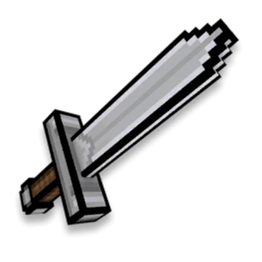 Pixel Gun 3D: Knight Sword Texture Pack (1.21, 1.20) – MCPE/Bedrock — screenshot 3