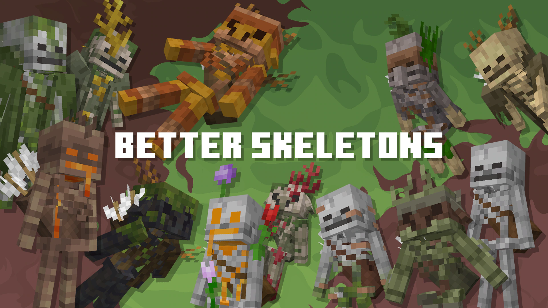 Better Skeletons Texture Pack (1.21, 1.20) – MCPE/Bedrock